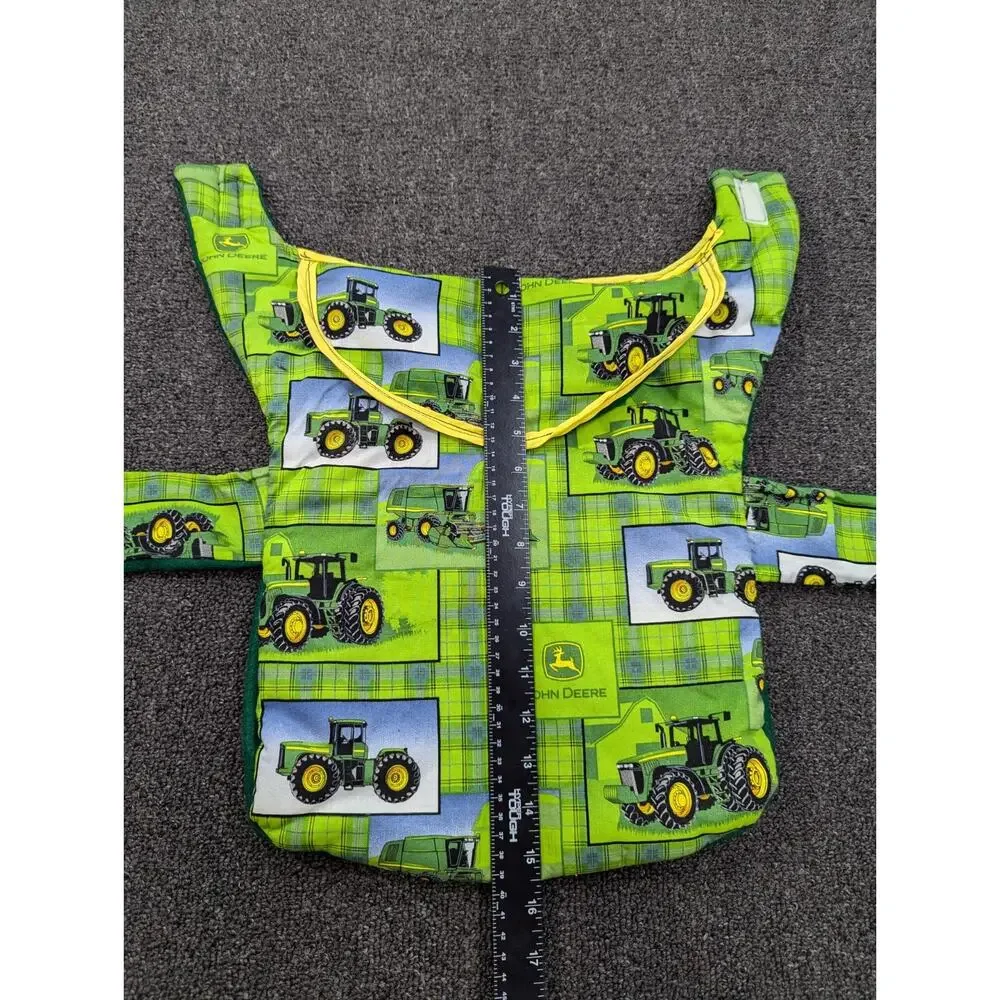 John Deere Vest for Dogs & Cats Cozy Fleece Lined Fabric Outter Small to Med